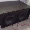 Double 8 Inch Subwoofers in Cabinet - Image 4