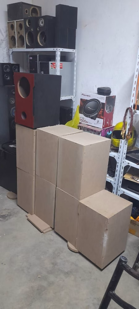 New design 8 Inch Subwoofer in Cabinet - Image 4