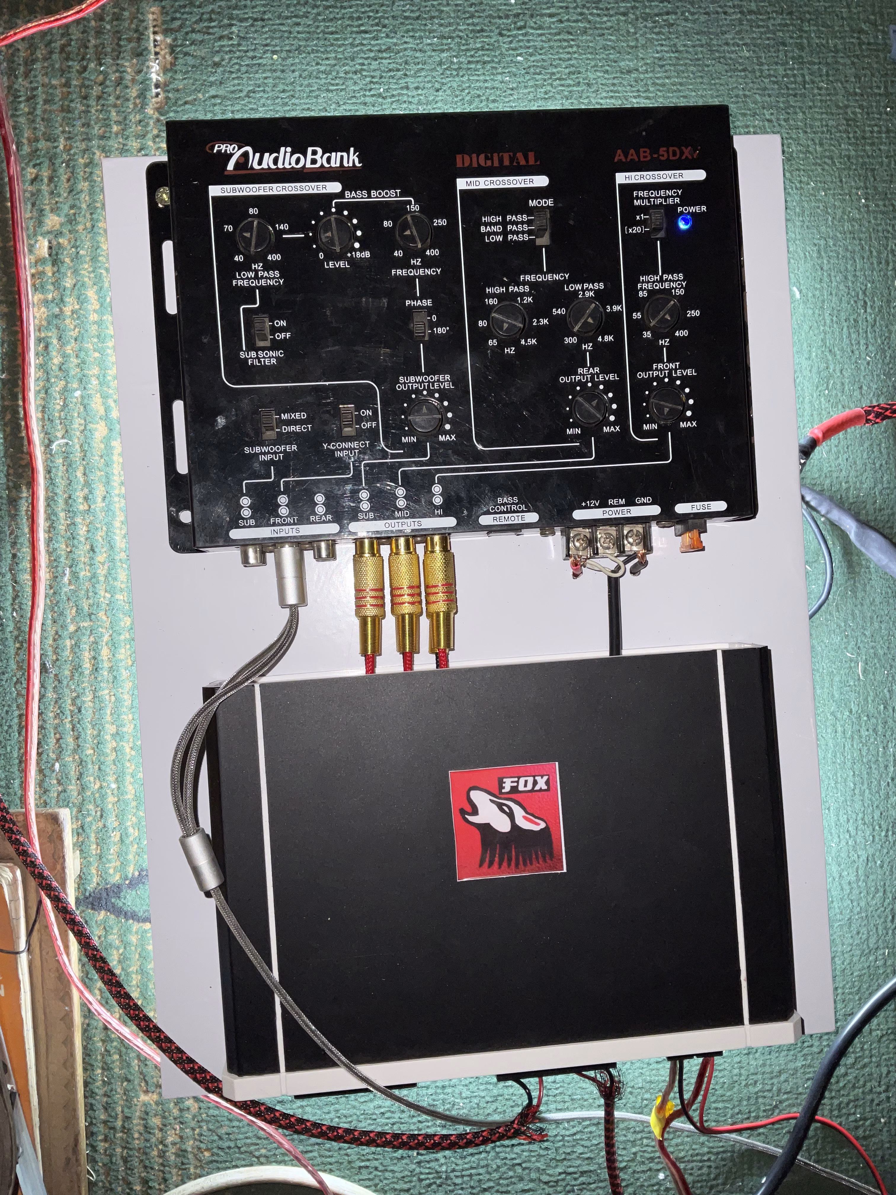 2.2.1 Channel Class D amplifier with Audiobank Crossover